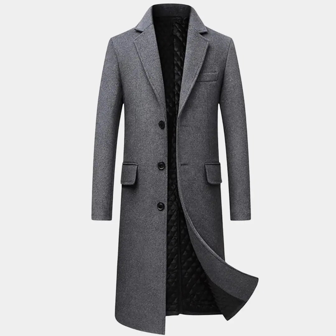Authentic Gray English Long Coat