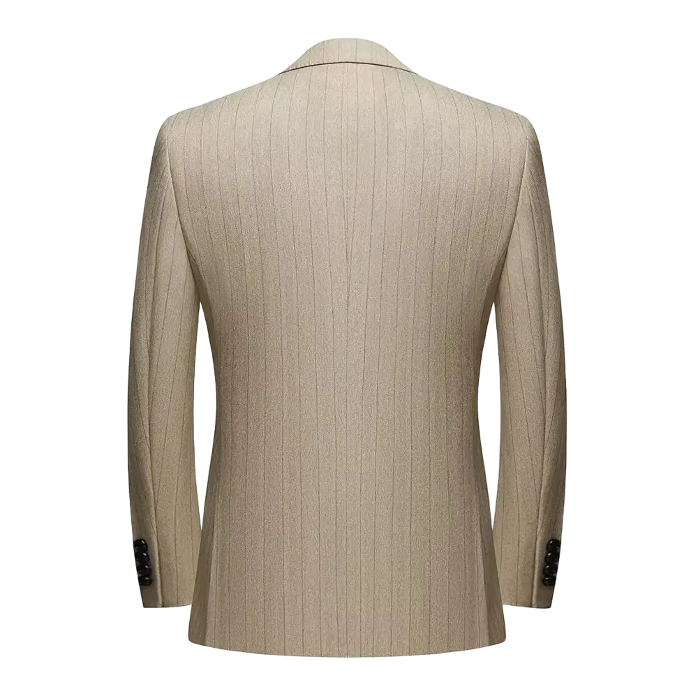 Imperial Beige Three-Piece Suit