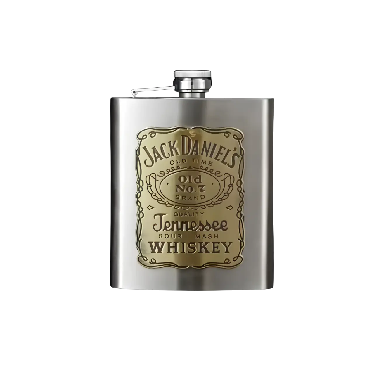 Vintage Bronze Flask
