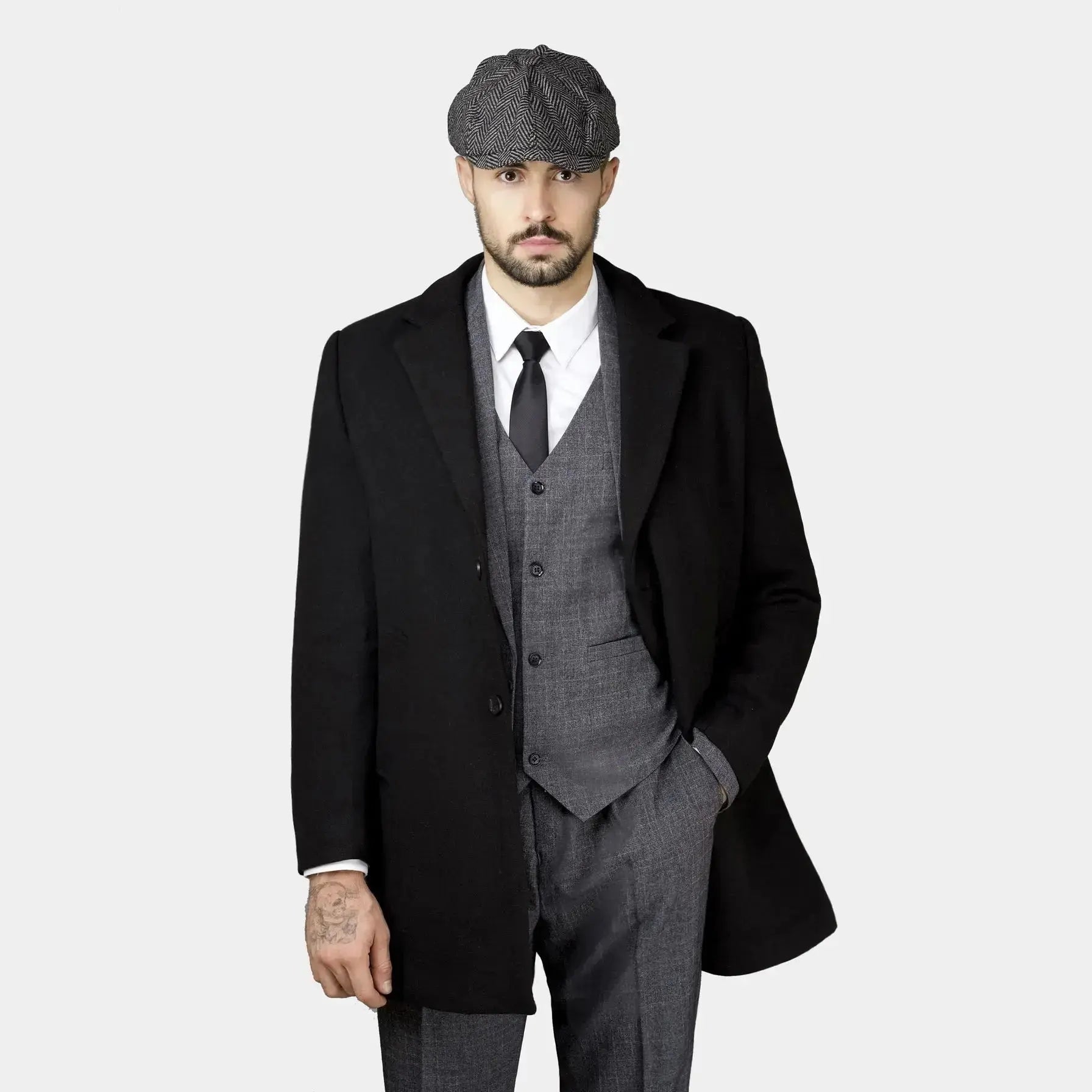 Black English Coat