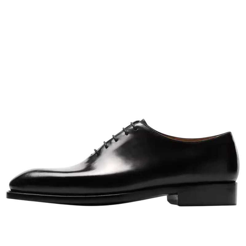 Classic Tommy Black Oxford Shoes