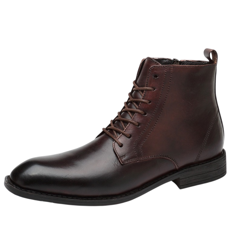 Tommy Brown Leather Boots