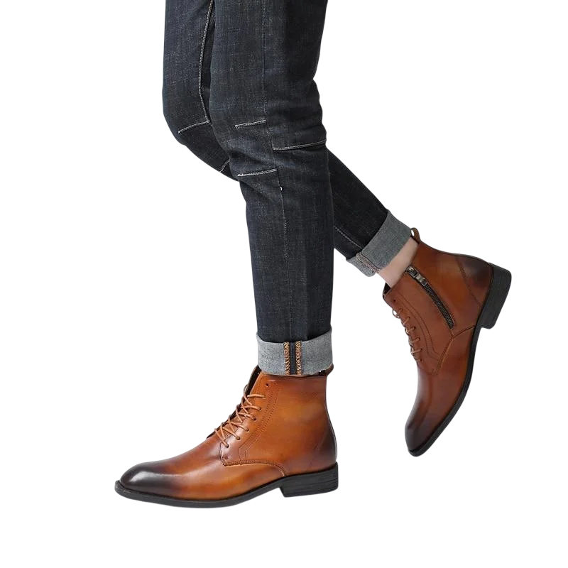 Tommy Leather Boots