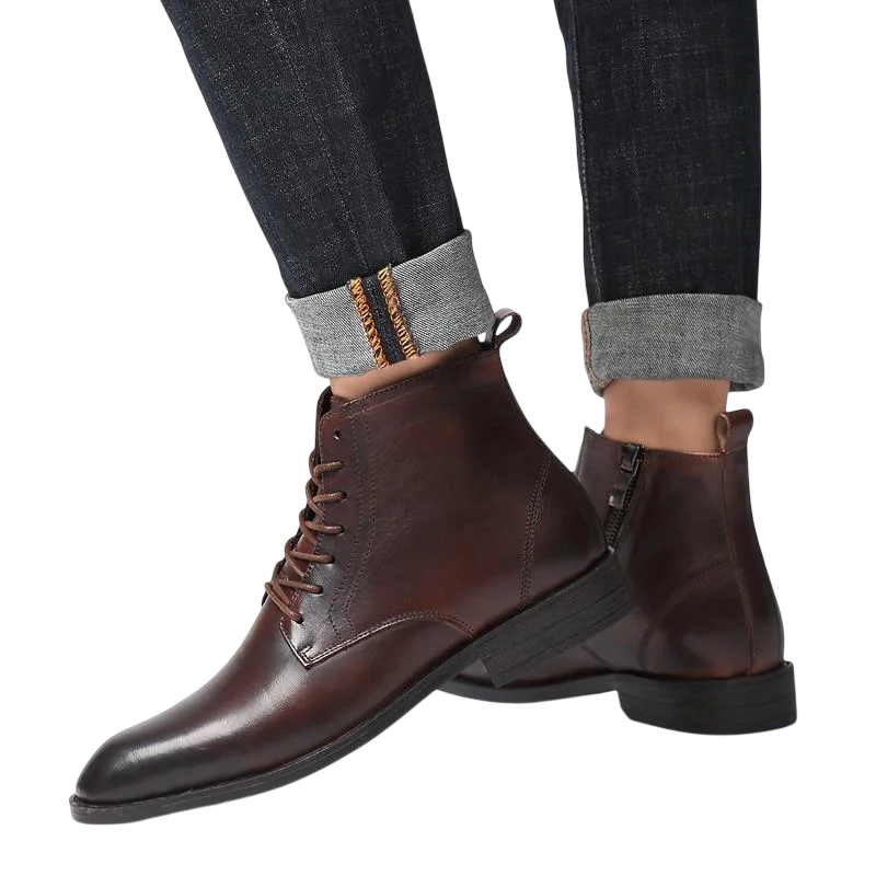 Tommy Leather Boots
